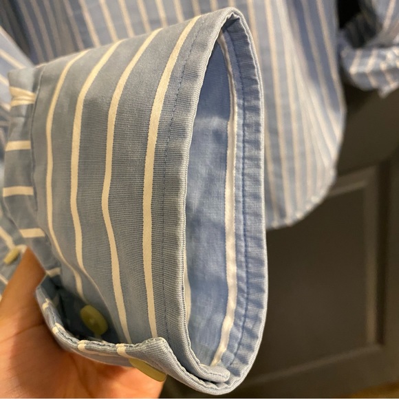 Men’s Abercrombie Striped Long Sleeve Button Down | L - Picture 4 of 6